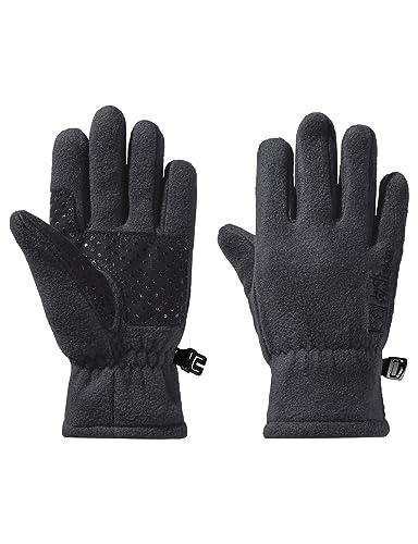 Jack Wolfskin Unisex Kinder Fleece Glove K Handschuh, Phantom, 152 von Jack Wolfskin
