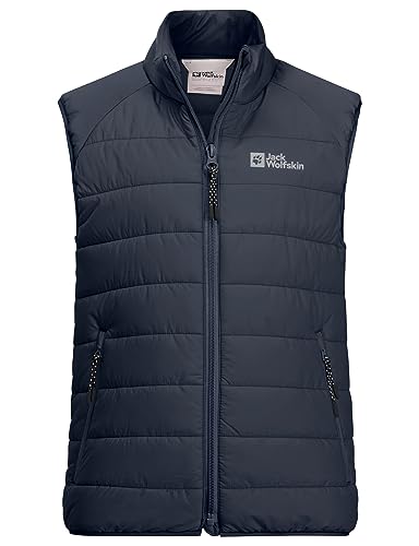 Jack Wolfskin Unisex Kinder Zenon Vest K Weste, Night Blue, 140 von Jack Wolfskin