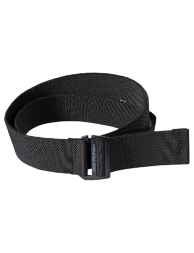 Jack Wolfskin Unisex Light Belt Gürtel, Black, ONE Size Jack Wolfskin Unisex Light Belt Gürtel, Black, ONE Size von Jack Wolfskin