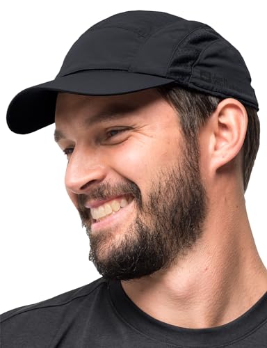 Jack Wolfskin Unisex Vent Cap Baseballkappe, Schwarz, M EU Jack Wolfskin Unisex Vent Cap Baseballkappe, Schwarz, M EU von Jack Wolfskin