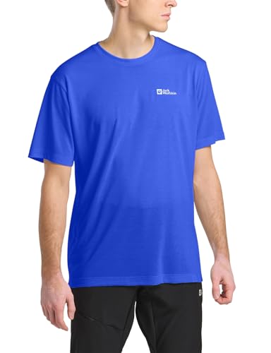 Jack Wolfskin Herren Vonnan S/S M T-Shirt, Vibrant Blue, L EU Jack Wolfskin Herren Vonnan S/S M T-Shirt, Vibrant Blue, L EU von Jack Wolfskin