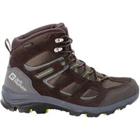 Jack Wolfskin Vojo 3 Texapore Mid Men Wasserdichte Wanderschuhe Herren 42 miscellaneous,brown,beige,green dark brown / lime von Jack Wolfskin