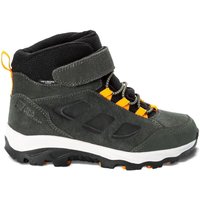 Jack Wolfskin Vojo Backlength Texapore Mid Kids Wasserdichte Wanderschuhe Kinder 34 slate green slate green von Jack Wolfskin