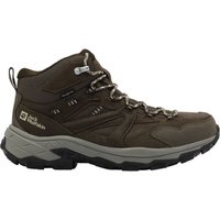 Jack Wolfskin Vojo Tour Backlength Texapore Mid Men Wasserdichte Wanderschuhe Herren 42.5 brown cold coffee von Jack Wolfskin