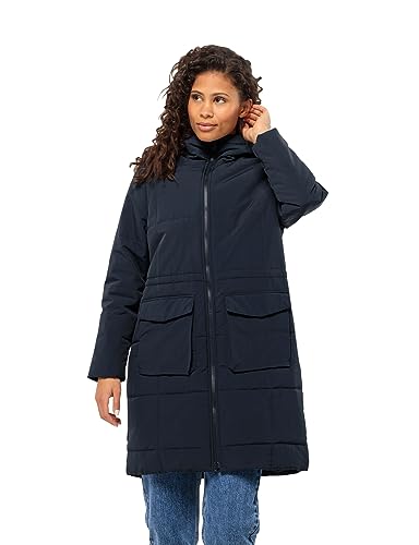 Jack Wolfskin Damen White Frost W Parka, Night Blue, L Jack Wolfskin Damen White Frost W Parka, Night Blue, L von Jack Wolfskin