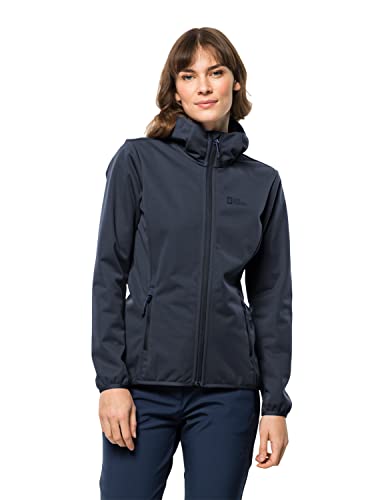 Jack Wolfskin Damen Windhain Hoody W Jacket, night blue, M EU von Jack Wolfskin