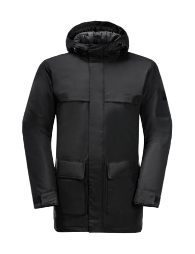 Jack Wolfskin Herren Winterlager M Parka, Schwarz, M EU von Jack Wolfskin