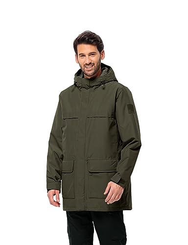 Jack Wolfskin Herren WINTERLAGER M Parka, island moss, M von Jack Wolfskin