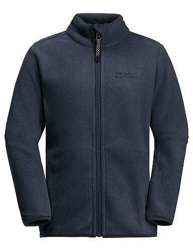 Jack Wolfskin Unisex Kinder WINTERSTEIN Jacket K Fleece-Jacke, Night Blue, 140 Jack Wolfskin Unisex Kinder WINTERSTEIN Jacket K Fleece-Jacke, Night Blue, 140 von Jack Wolfskin