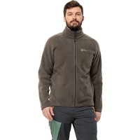 Jack Wolfskin Waldsteig FZ Men Fleecejacke Herren M brown,beige cold coffee / cold coffee von Jack Wolfskin