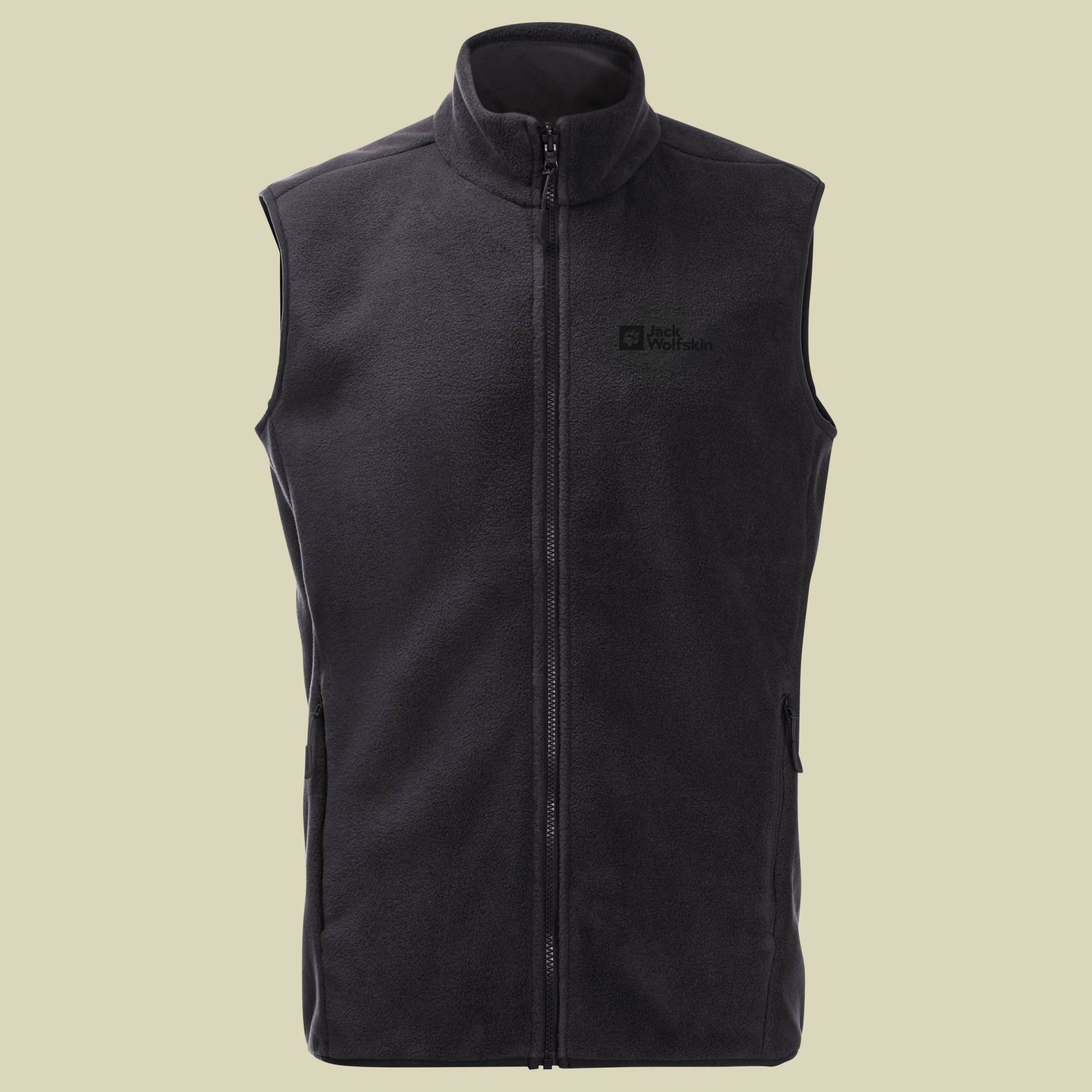 Waldsteig FZ Vest Men Größe L  Farbe black von Jack Wolfskin