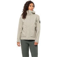 Jack Wolfskin Wandermood 3L Jacket Women Hardshell-Regenjacke Damen L dusty grey Dusty Grey von Jack Wolfskin