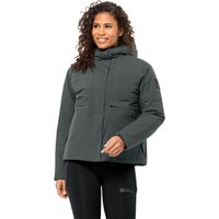 Jack Wolfskin Wandermood Jacket Women Wasserdichte Winterjacke Damen S grau slate green von Jack Wolfskin