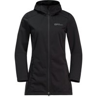 Jack Wolfskin Windhain Coat Women Softshellmantel Damen S black black Jack Wolfskin Windhain Coat Women Softshellmantel Damen S black black von Jack Wolfskin