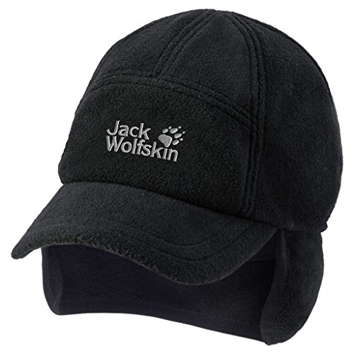 Jack Wolfskin Winter Baseball Cap Mütze, Black, L von Jack Wolfskin
