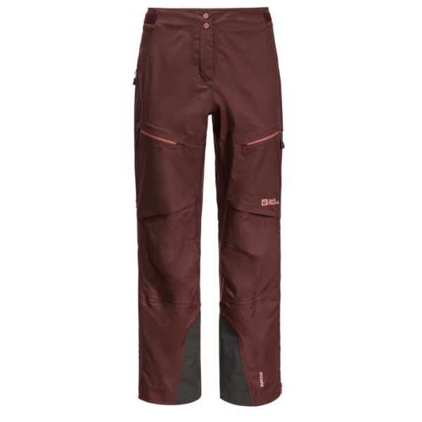 Jack Wolfskin - Women's Alpspitze Pro 3L Pants - Skihose Gr 36 braun von Jack Wolfskin