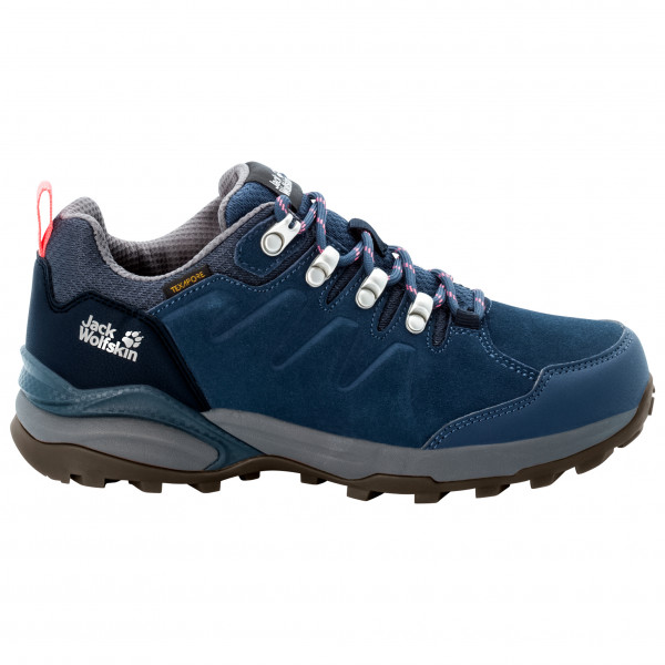 Jack Wolfskin - Women's Refugio Texapore Low - Multisportschuhe Gr 40 blau von Jack Wolfskin