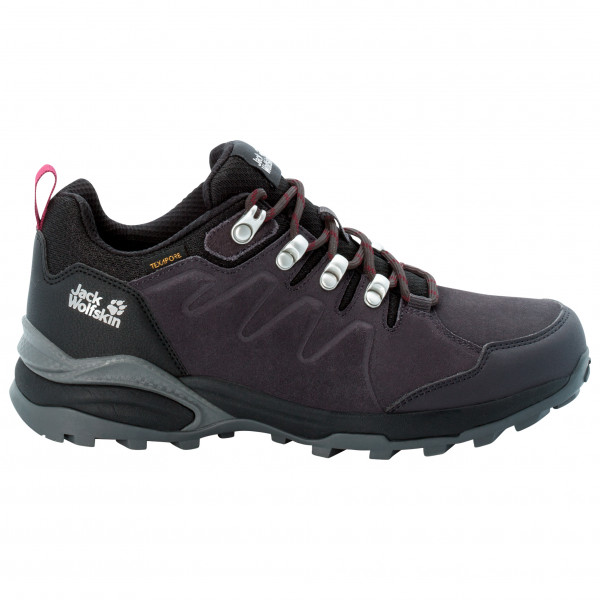 Jack Wolfskin - Women's Refugio Texapore Low - Multisportschuhe Gr 43 grau/schwarz von Jack Wolfskin