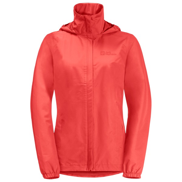 Jack Wolfskin - Women's Stormy Point 2L Jacket - Regenjacke Gr M rot von Jack Wolfskin