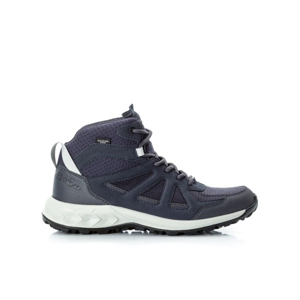 Jack Wolfskin - Women's Woodland 2 Texapore Mid - Wanderschuhe Gr 37,5 blau von Jack Wolfskin