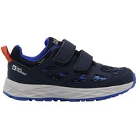 Jack Wolfskin Woodland 2 Texapore Low VC Kids Wasserdichte Wanderschuhe Kinder 37 blue night blue von Jack Wolfskin