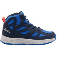 Jack Wolfskin Woodland 2 Texapore Mid Kids Wasserdichte Wanderschuhe Kinder 33 blue night blue von Jack Wolfskin