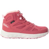 Jack Wolfskin Woodland 2 Texapore Mid Kids Wasserdichte Wanderschuhe Kinder 35 soft pink soft pink von Jack Wolfskin