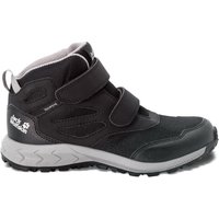 Jack Wolfskin Woodland Texapore Mid VC Kids Wasserdichte Wanderschuhe Kinder 35 black / grey Black / Grey von Jack Wolfskin