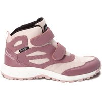 Jack Wolfskin Woodland Texapore Mid VC Kids Wasserdichte Wanderschuhe Kinder 39 ash mauve ash mauve von Jack Wolfskin