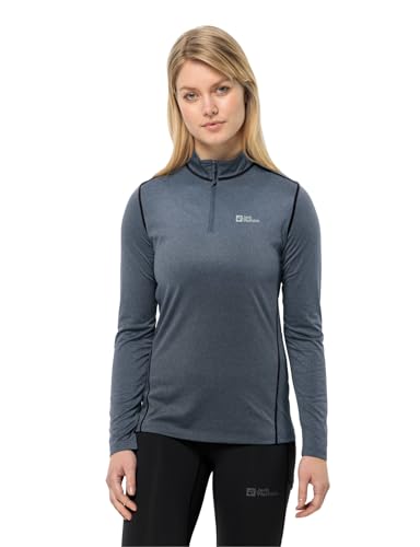 Jack Wolfskin Damen Sky Thermal Hz Wander-Shirt, Graphite/Cool Grey, L EU Jack Wolfskin Damen Sky Thermal Hz Wander-Shirt, Graphite/Cool Grey, L EU von Jack Wolfskin