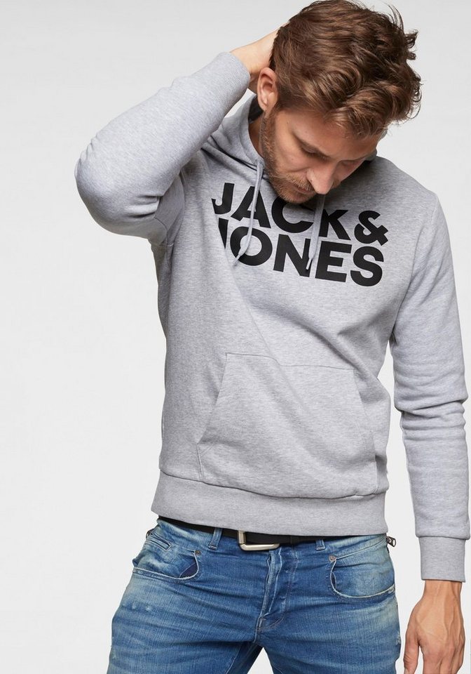 Jack & Jones Kapuzensweatshirt CORP Logo Hoodie mit Logoprint Jack & Jones Kapuzensweatshirt CORP Logo Hoodie mit Logoprint von Jack & Jones