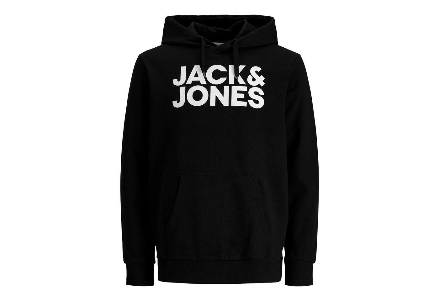 Jack & Jones Kapuzensweatshirt JJ Ecorp Logo Sweat Hood mit Markenschriftzug von Jack & Jones