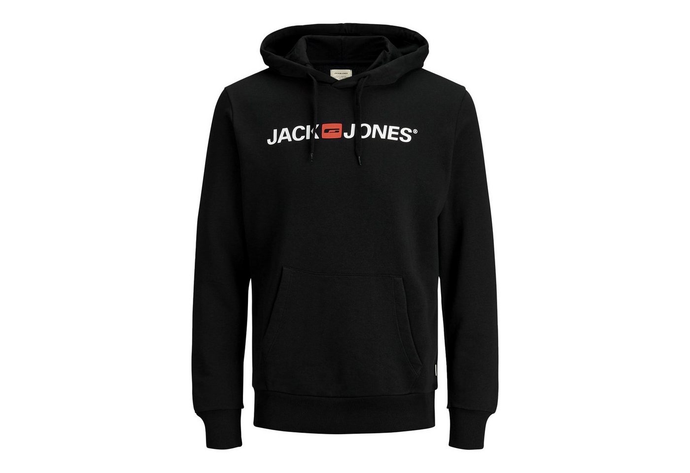 Jack & Jones Kapuzensweatshirt JJ Ecorp Old Logo Sweat Hood mit Markenschriftzug von Jack & Jones