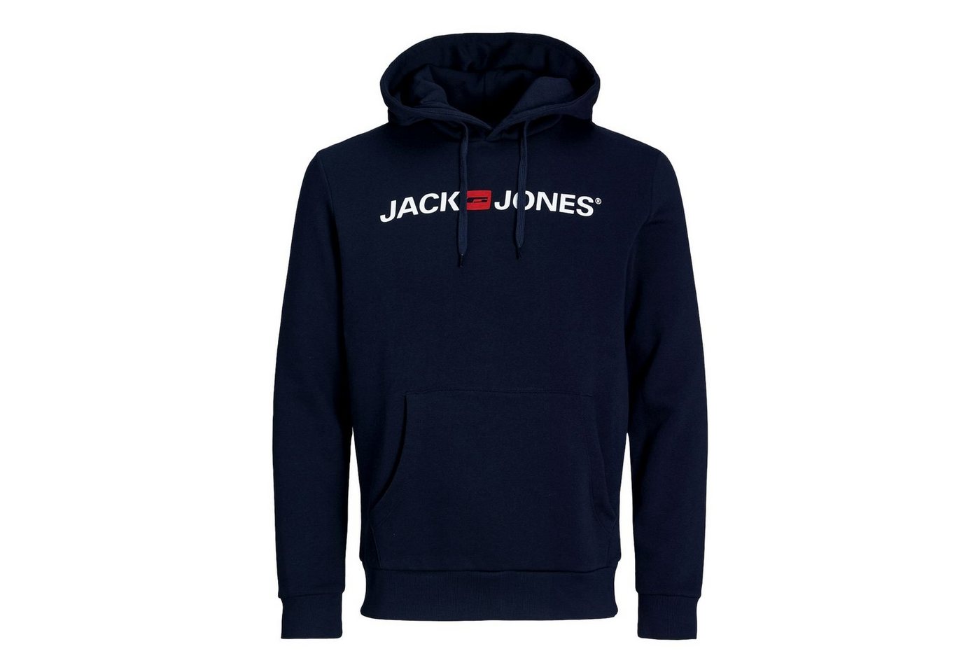 Jack & Jones Kapuzensweatshirt JJ Ecorp Old Logo Sweat Hood mit Markenschriftzug von Jack & Jones