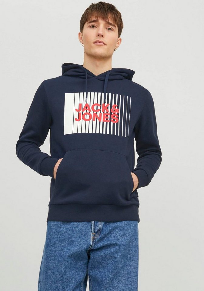 Jack & Jones Kapuzensweatshirt JJECORP LOGO SWEAT HOOD PLAY NOOS von Jack & Jones