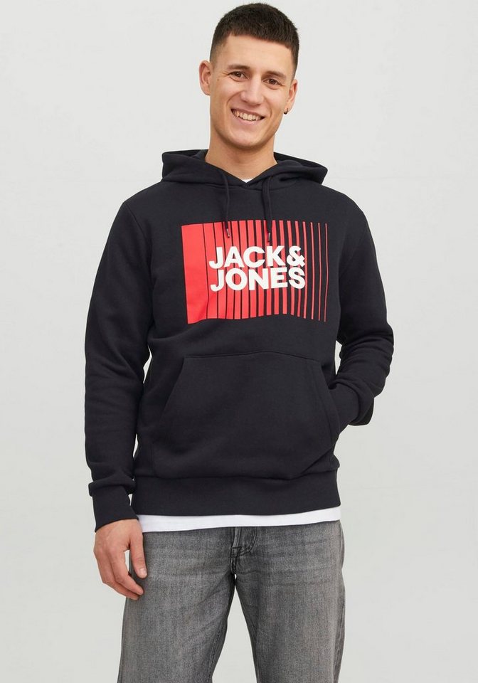 Jack & Jones Kapuzensweatshirt JJECORP LOGO SWEAT HOOD PLAY NOOS von Jack & Jones
