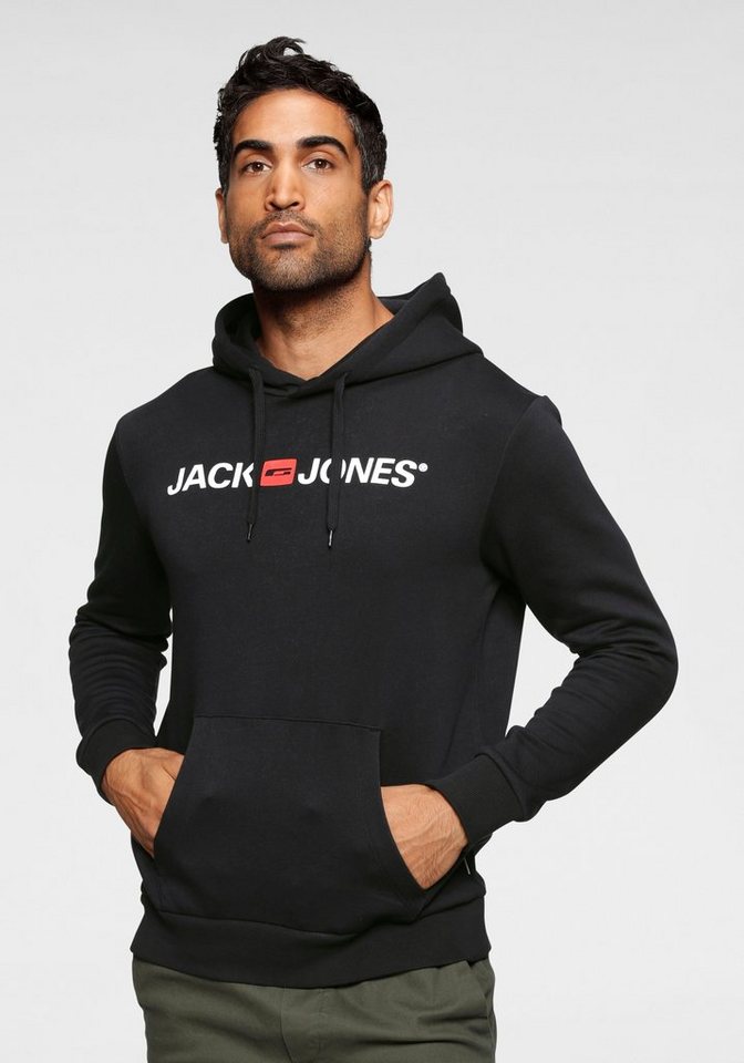 Jack & Jones Kapuzensweatshirt Logo Hoodie Oldschool von Jack & Jones
