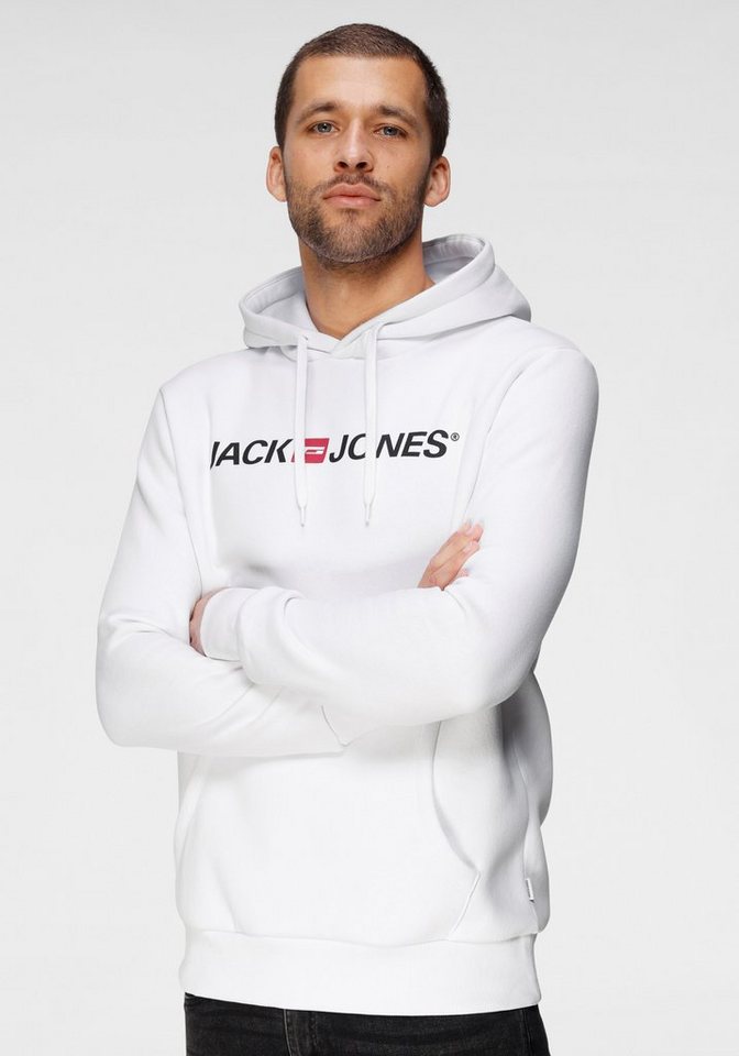 Jack & Jones Kapuzensweatshirt Logo Hoodie Oldschool von Jack & Jones