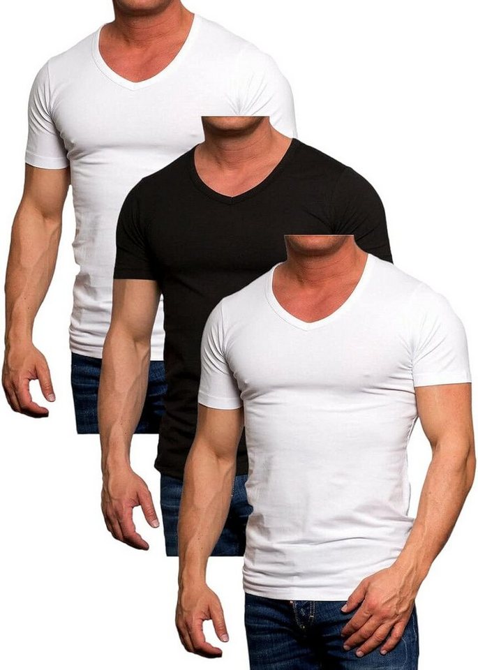 Jack & Jones T-Shirt (Spar Set, 3er-Pack) in Unifarben von Jack & Jones