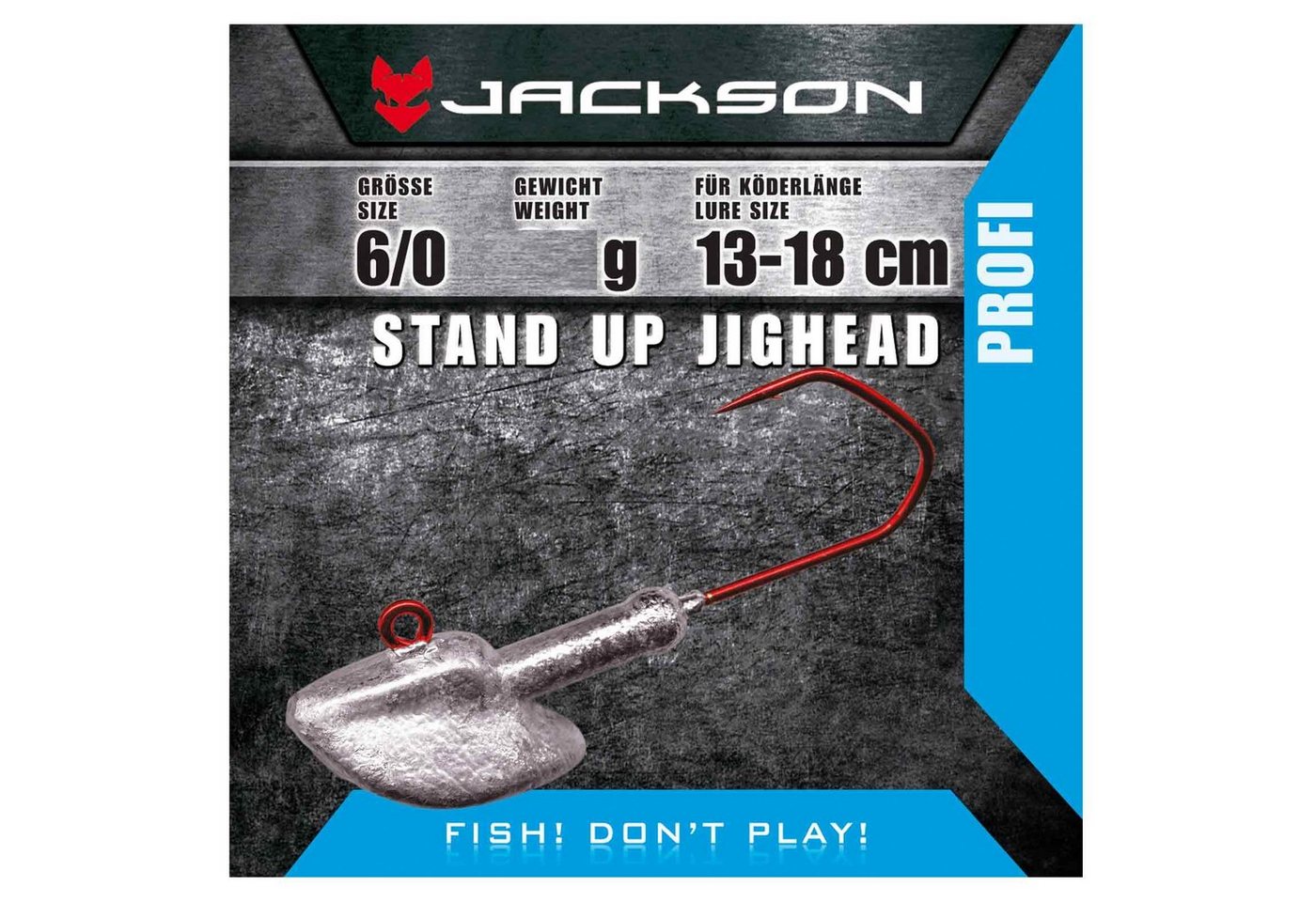 Jackson Fishing Jighaken, Jackson VMC Jighead Stand Up 6/0 für Köderlänge 13–18 cm 28g von Jackson Fishing