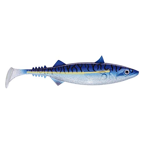 Jackson Sea Unisex – Erwachsene 10C4050801037138C10 Jackson Gummifisch Norwegen Angeln Köder-The 28cm Blue Mackerel, Bunt, Normal von Jackson Sea