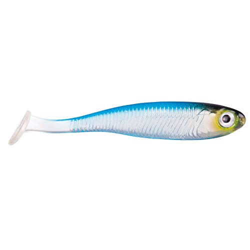 Jackson Gummifisch Barsch & Zander Köder - Active Shad 10,0cm 5St. Blue Ice. Profi Gummiköder. Angelköder Raubfisch. Gummi Angeln. Softbait Jackson Gummifisch Barsch & Zander Köder - Active Shad 10,0cm 5St. Blue Ice. Profi Gummiköder. Angelköder Raubfisch. Gummi Angeln. Softbait von Jackson
