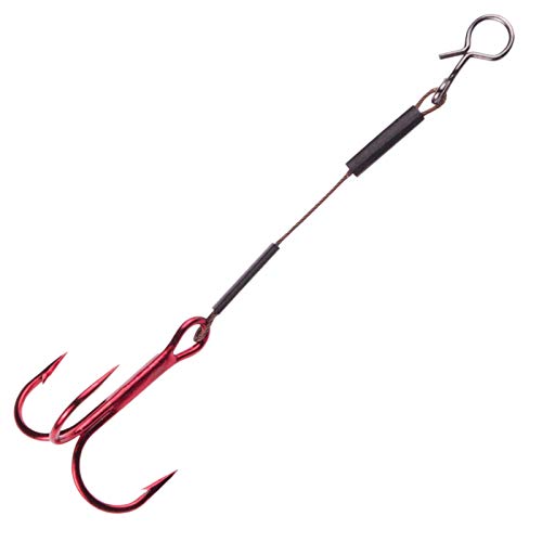 Jackson Stahlvorfach - Easy Stinger für Gummifische mit Länge bis 15cm 2 Stück. Gummiköder Kurzvorfach mit Haken. Angelzubehör Gummi, Softbaits und Shads Jackson Stahlvorfach - Easy Stinger für Gummifische mit Länge bis 15cm 2 Stück. Gummiköder Kurzvorfach mit Haken. Angelzubehör Gummi, Softbaits und Shads von Jackson