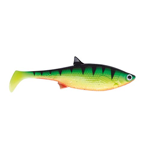 Jackson The Roach Gummifisch 10cm. Farbe Firetiger. Profi Zander und Hecht Angelköder Shad. Gummi Kunstköder. Gummiköder Softbait. 1 Stück Jackson The Roach Gummifisch 10cm. Farbe Firetiger. Profi Zander und Hecht Angelköder Shad. Gummi Kunstköder. Gummiköder Softbait. 1 Stück von Jackson