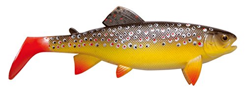 Jackson The Trout 18cm Gummifisch Hecht Angeln Köder. Test SEHR GUT. Brown Trout. 1St. Angelköder Shad. Profi XL Hechtköder und Welsköder. Großer Gummiköder Softbait Jackson The Trout 18cm Gummifisch Hecht Angeln Köder. Test SEHR GUT. Brown Trout. 1St. Angelköder Shad. Profi XL Hechtköder und Welsköder. Großer Gummiköder Softbait von Jackson