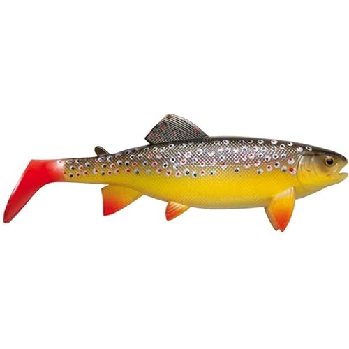 Jackson The Trout 23cm Gummifisch Hecht Angeln Köder. Test SEHR GUT. Brown Trout. 1St. Angelköder Shad. Profi XL Hechtköder und Welsköder. Großer Gummiköder Softbait Jackson The Trout 23cm Gummifisch Hecht Angeln Köder. Test SEHR GUT. Brown Trout. 1St. Angelköder Shad. Profi XL Hechtköder und Welsköder. Großer Gummiköder Softbait von Jackson