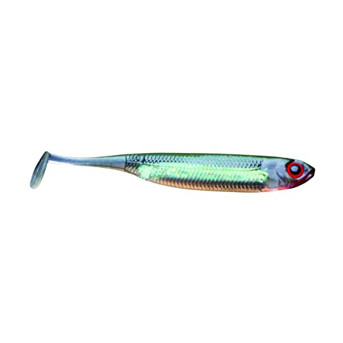 Jackson Unisex – Erwachsene 10C4050801030399C10 Mini Shad 5,0cm Baitfish Gummifisch, Bunt, Normal von Jackson