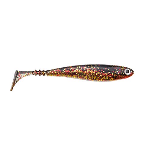 Jackson Gummifisch Profi Zander Angeln Köder - Zanderbait 10cm Farbe Zander Special. Angelköder Shad. Gummi Zanderköder. Gummiköder Softbait. 1 Stück von Jackson