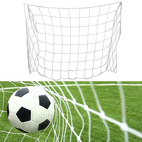 Jadeshay Fußballnetz, 1,2 x 0,8M Fußballtor Netz Polypropylen-Faser Fußball-Tornetz Wetterfeste Sportspiel-Trainingsgeräte Jadeshay Fußballnetz, 1,2 x 0,8M Fußballtor Netz Polypropylen-Faser Fußball-Tornetz Wetterfeste Sportspiel-Trainingsgeräte von Jadeshay
