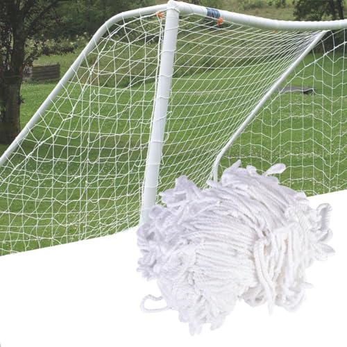 Jadeshay Fußballtornetz, Fußballtor Netz 3m x 2m Fußball Tor Net Polypropylenfaser Ersatznetz für Fußballtor Sportspiel-Trainingstools Jadeshay Fußballtornetz, Fußballtor Netz 3m x 2m Fußball Tor Net Polypropylenfaser Ersatznetz für Fußballtor Sportspiel-Trainingstools von Jadeshay